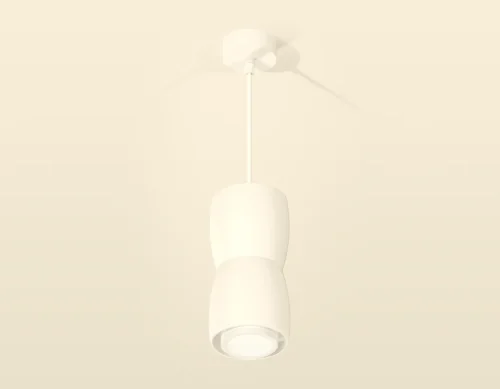 Светильник подвесной Techno spot XP1141030 Ambrella light белый 1 лампа, основание белое в стиле современный хай-тек  фото 2