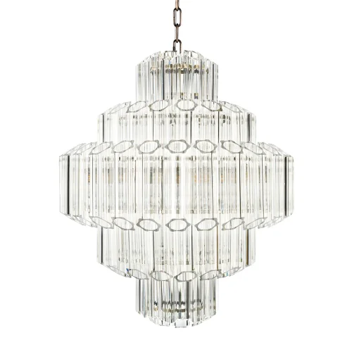 Люстра подвесная Селебрейшн / Celebration 10579/600 Clear LOFT IT прозрачная на 19 ламп, основание бронзовое в стиле современный фото 3