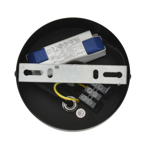 Светильник подвесной LED Camomile 8301/10L Lumion чёрный на 1 лампу, основание чёрное в стиле лофт фото 7