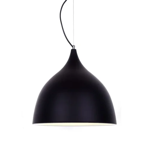 Светильник подвесной Vittorio LDP 7520 BK/MAT Lumina Deco чёрный 1 лампа, основание чёрное в стиле современный 