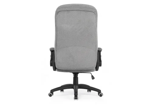Компьютерное кресло Kolum серое 11678 Woodville, серый/ткань, ножки/пластик/чёрный, размеры - *1310***710*860 фото 6