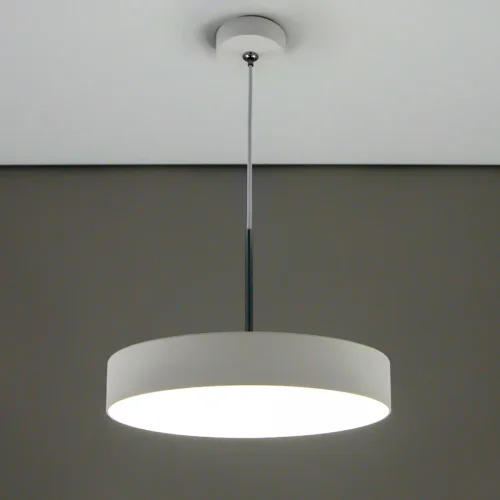 Светильник подвесной LED Тао CL712S240N Citilux белый 1 лампа, основание белое в стиле современный  фото 2