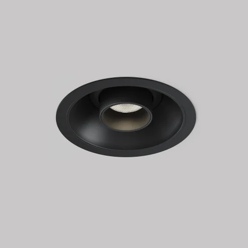 Светильник точечный LED Focus T C140RS-L300-7W4K-B Maytoni чёрный 1 лампа, основание чёрное в стиле современный хай-тек круглый трубочки фото 4