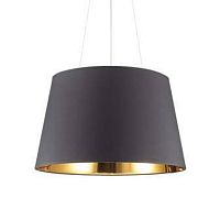 Люстра подвесная NORDIK SP6 Ideal Lux золотая чёрная на 6 ламп, основание чёрное в стиле современный 
