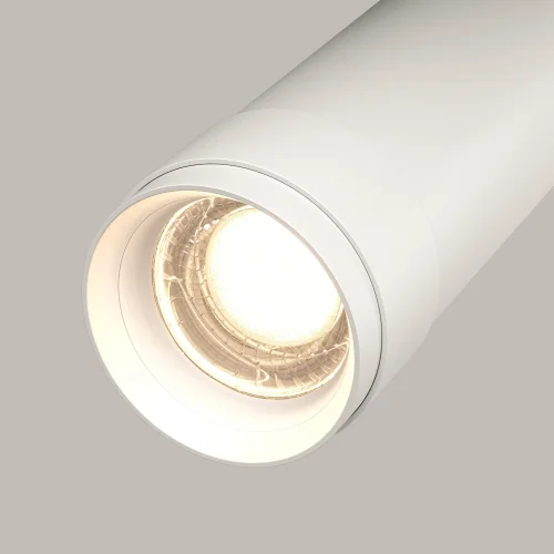Светильник накладной LED Focus Zoom C055CL-L12W4K-Z-W Maytoni белый на 1 лампу, основание белое в стиле хай-тек современный круглый фото 11