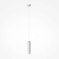 Светильник подвесной LED Orlo P085PL-12W3K-W Maytoni белый на 1 лампу, основание белое в стиле современный хай-тек трубочки