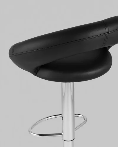 Стул барный Купер NEW, черный NP УТ000039071 Stool Group, /экокожа, ножки/металл/, размеры - 810*1010**** фото 4