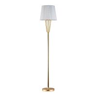Торшер Sade 2690-1F Favourite  серебряный 1 лампа, основание золотое в стиле классика
