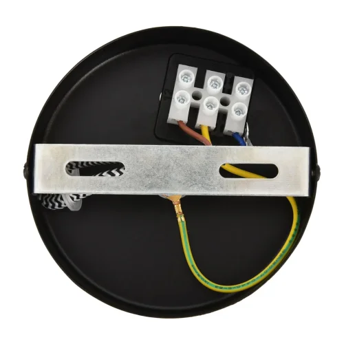 Светильник подвесной Tesla 8365/1A Lumion серый без плафона на 1 лампу, основание чёрное в стиле скандинавский фото 6