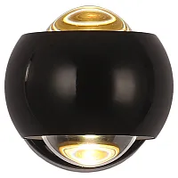 Бра LED Everett LSP-7075 Lussole чёрный 1 лампа, основание чёрное в стиле модерн 