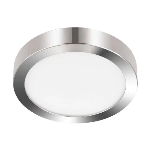 Светильник накладной LED Fueva 5 30892 Eglo белый на 1 лампу, основание хром в стиле современный круглый
