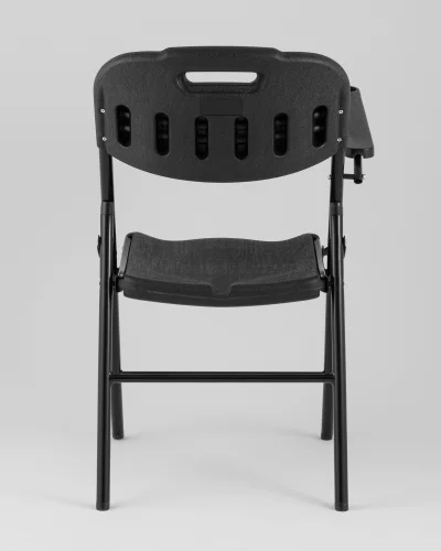 Стул складной банкетный со столиком черный УТ000039884 Stool Group, чёрный/пластик, ножки/металл/чёрный, размеры - ***** фото 4