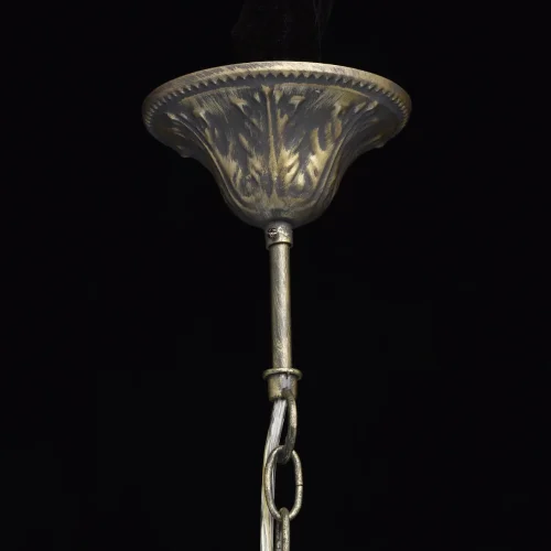 Люстра подвесная Аврора 371011106 MW-Light без плафона на 6 ламп, основание античное бронза в стиле классический фото 12