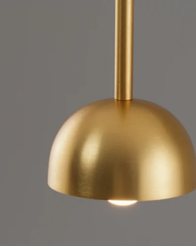 Светильник подвесной LED Fiona V10894-PL Moderli золотой 1 лампа, основание золотое в стиле современный  фото 4