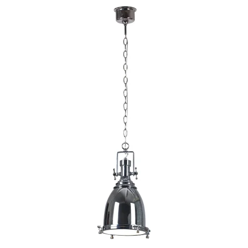 Светильник подвесной лофт Monsey GRLSP-9614 Lussole хром 1 лампа, основание хром в стиле лофт  фото 2