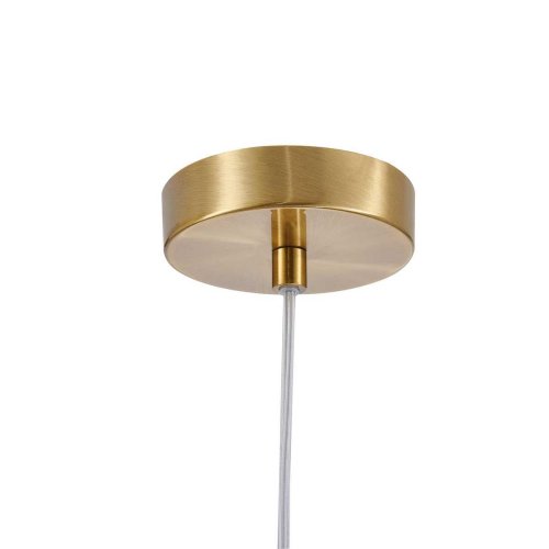 Светильник подвесной Malinconia 4051-1P Favourite прозрачный 1 лампа, основание латунь в стиле современный  фото 3
