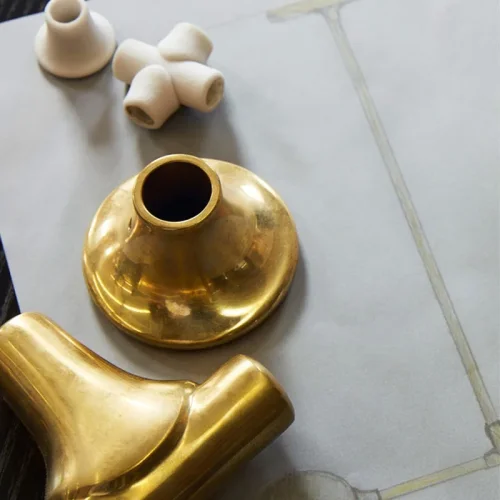 Люстра подвесная BALANCE 140546-26 ImperiumLoft белая на 1 лампу, основание золотое в стиле современный фото 6