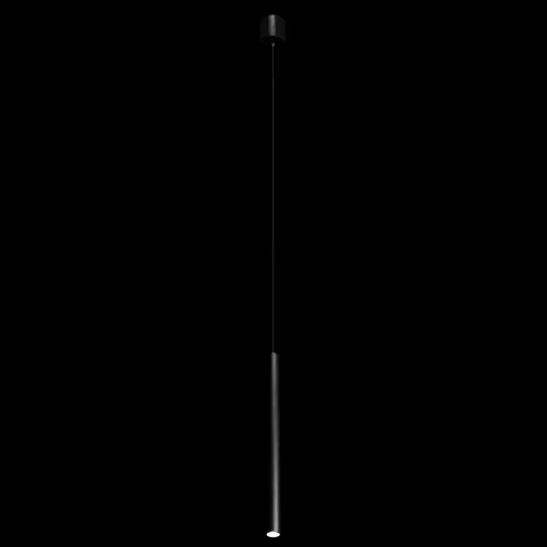 Светильник подвесной LED Metropolis 10334/800 Black LOFT IT чёрный 1 лампа, основание чёрное в стиле современный хай-тек трубочки фото 2