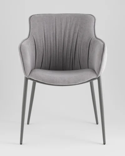 Стул Твигги шенилл серый, каркас серый УТ000041930 Stool Group, /, ножки//, размеры - ***** фото 9