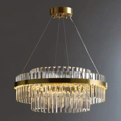 Люстра подвесная VOYAGE D80 220062-23 ImperiumLoft прозрачная на 1 лампу, основание латунь в стиле современный минимализм Люстра подвесная VOYAGE D80 220062-23 ImperiumLoft прозрачная на 1 лампу, основание латунь в стиле современный минимализм