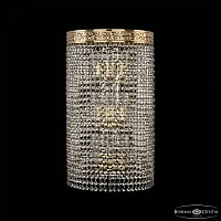 Бра 83401B/30IV-50 G R Bohemia Ivele Crystal прозрачный 9 ламп, основание золотое в стиле современный классический r