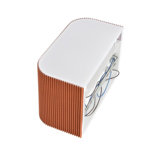 Бра Gofera 8329/2W Lumion коричневый на 2 лампы, основание белое в стиле современный фото 2