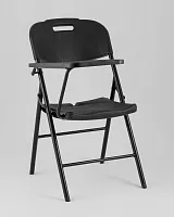 Стул складной банкетный со столиком черный УТ000039884 Stool Group, чёрный/пластик, ножки/металл/чёрный, размеры - *****