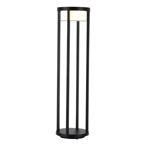 Парковый светильник ЛЕД Покко SL9536.415.32 ST-Luce уличный IP65 чёрный на 1 лампу, плафон чёрный в стиле хай-тек современный ЛЕД фото 2