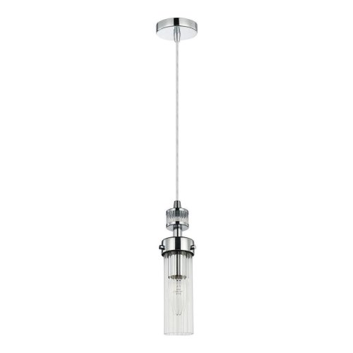 Светильник подвесной Aesthetic 2819-1P Favourite прозрачный 1 лампа, основание хром в стиле классический 