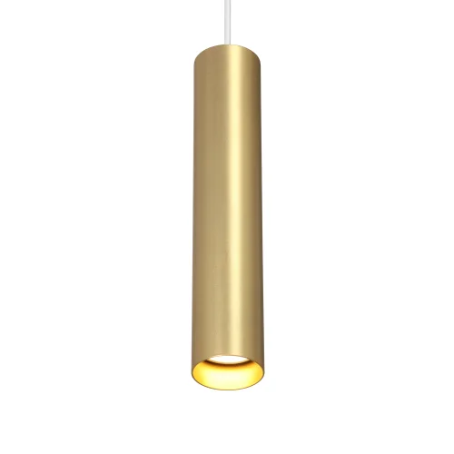 Светильник подвесной V4641-8/1S Vitaluce золотой 1 лампа, основание золотое в стиле хай-тек трубочки фото 2