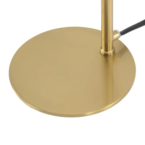 Настольная лампа Нарда CL204810 Citilux янтарная 1 лампа, основание бронзовое металл в стиле современный молекула шар фото 4