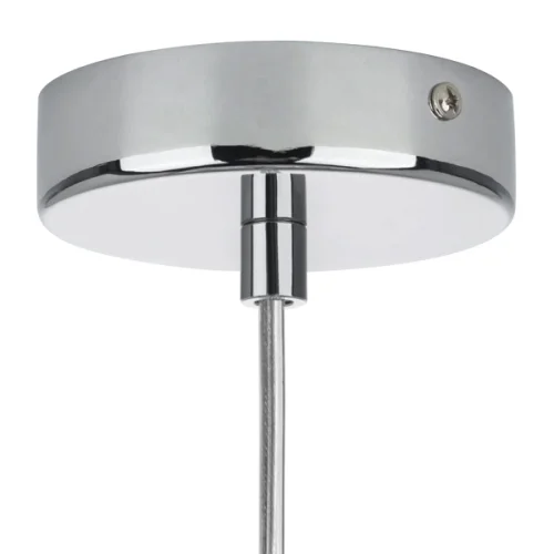Светильник подвесной Dissimo 804101 Lightstar белый 1 лампа, основание хром в стиле современный арт-деко  фото 2