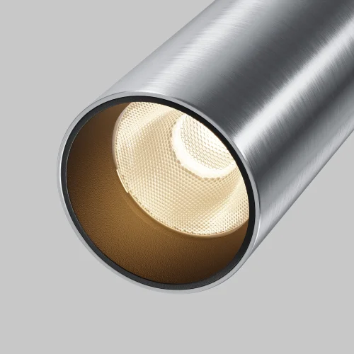 Светильник потолочный Фокус / FOCUS LED 12 Вт 3000 К 50° C055CL-L12W3K-W-PT Maytoni платина ЛЕД в стиле хай-тек современный трубочки фото 2 Светильник потолочный Фокус / FOCUS LED 12 Вт 3000 К 50° C055CL-L12W3K-W-PT Maytoni платина ЛЕД в стиле хай-тек современный трубочки фото 2