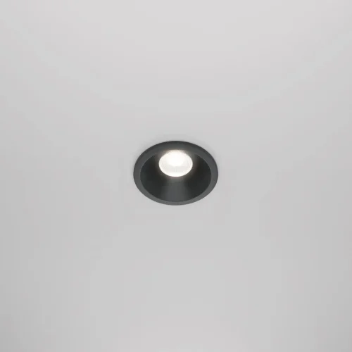 Светильник точечный LED Zoom DL034-01-06W4K-B Maytoni чёрный на 1 лампу, основание чёрное в стиле современный фото 9
