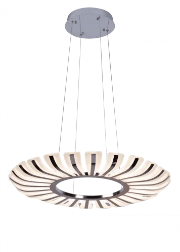 Люстра подвесная MODENA 1921.24 LED Lucia Tucci белая на 1 лампа, основание разноцветное в стиле современный 