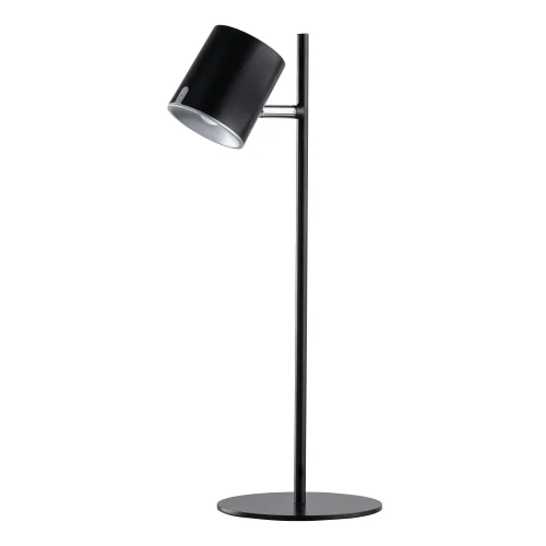 Настольная лампа LED Эдгар 408032401 DeMarkt чёрная 1 лампа, основание чёрное металл в стиле современный 