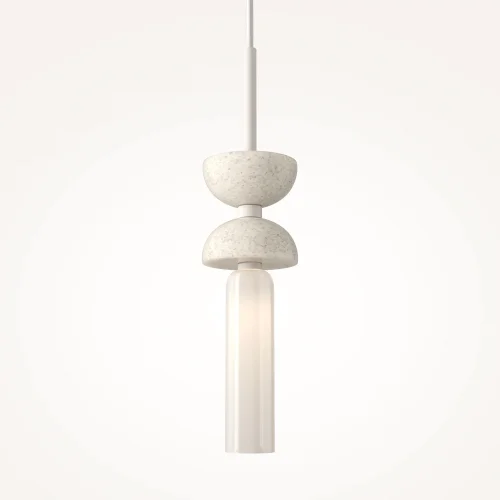 Светильник подвесной Kyoto MOD178PL-01W Maytoni белый на 1 лампу, основание белое в стиле современный арт-деко фото 2 Светильник подвесной Kyoto MOD178PL-01W Maytoni белый на 1 лампу, основание белое в стиле современный арт-деко фото 2