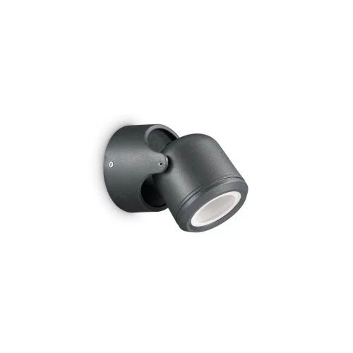 Настенный светильник XENO AP1 NERO Ideal Lux уличный IP44 чёрный 1 лампа, плафон чёрный в стиле современный GU10