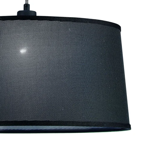 Светильник подвесной NORDICA E27 4929 Mantra чёрный 1 лампа, основание чёрное в стиле современный минимализм  фото 5