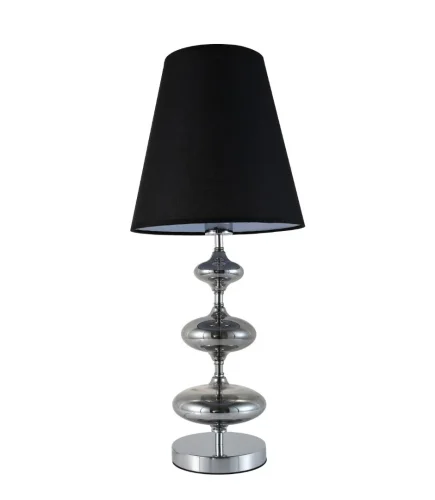 Настольная лампа Veneziana LDT 1113-1 BK Lumina Deco чёрная на 1 лампу, основание чёрное металл в стиле современный фото 2