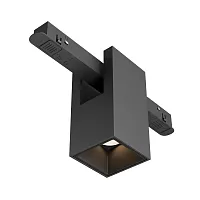 Трековый светильник LED Magnetic track system Exility TR121-2-7W3K-B Maytoni чёрный для шинопроводов серии Magnetic track system Exility чёрный