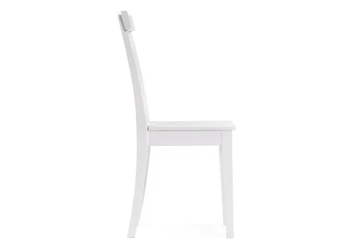 Деревянный стул Эйнор белый 527072 Woodville, /, ножки/массив березы дерево/белый, размеры - ****400*500 фото 3