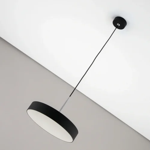 Светильник подвесной LED Тао CL712S242N Citilux чёрный 1 лампа, основание чёрное в стиле современный  фото 5