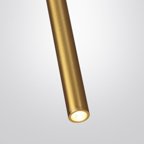 Светильник подвесной LED Milly 7104/4L Odeon Light бронзовый на 1 лампу, основание бронзовое в стиле хай-тек трубочки фото 5