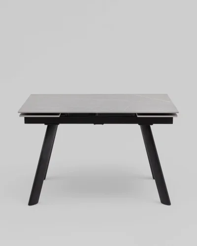 Стол Нэд 120-180/80/76, столешница керамика Armani Grey, подстолье металл УТ000040579 Stool Group столешница серая из керамика фото 3
