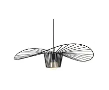 Светильник подвесной Строу 07696-100,19 Kink Light чёрный 1 лампа, основание чёрное в стиле современный лофт арт-деко шляпа