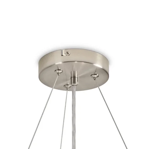 Светильник подвесной Bride FR5367PL-03N Freya белый на 3 лампы, основание никель в стиле современный фото 5 Светильник подвесной Bride FR5367PL-03N Freya белый на 3 лампы, основание никель в стиле современный фото 5