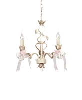 Люстра подвесная ANGELO 147.3 Ivory Lucia Tucci без плафона на 3 лампы, основание бежевое в стиле классика 