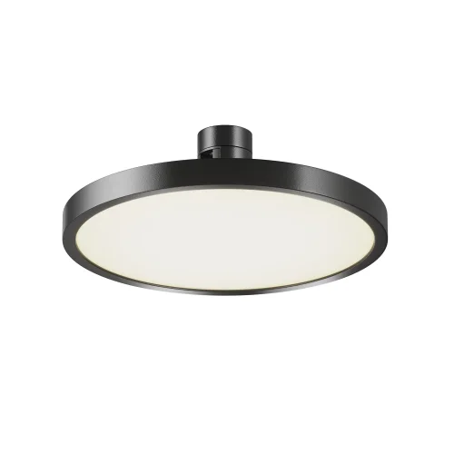 Трековый светильник Plato Flarity 4000K 10Вт 120° TR153-1-10W4K-B Maytoni белый для шинопроводов серии Plato чёрный
