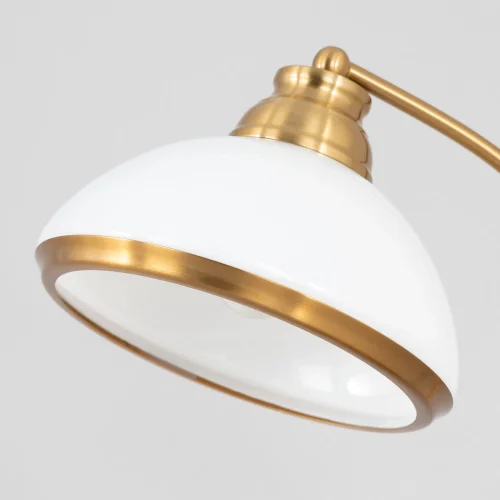 Настольная лампа CL401813 Citilux белая на 1 лампу, основание бронзовое жёлтое металл в стиле современный фото 6